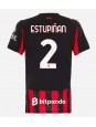 Ženski Nogometna dresi replika AC Milan Pervis Estupinan #2 Domači 2025-26 Kratek rokav
